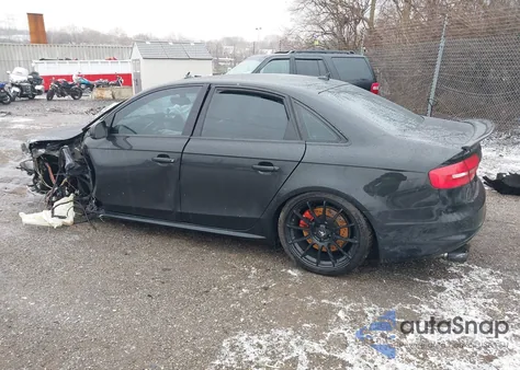 2016 Audi S4 3.0T Premium Plus из США, поврежденный, VIN WAUBGAFL9GA006361